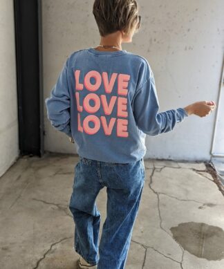 Sweater LOVE LOVE LOVE – versch. Farben