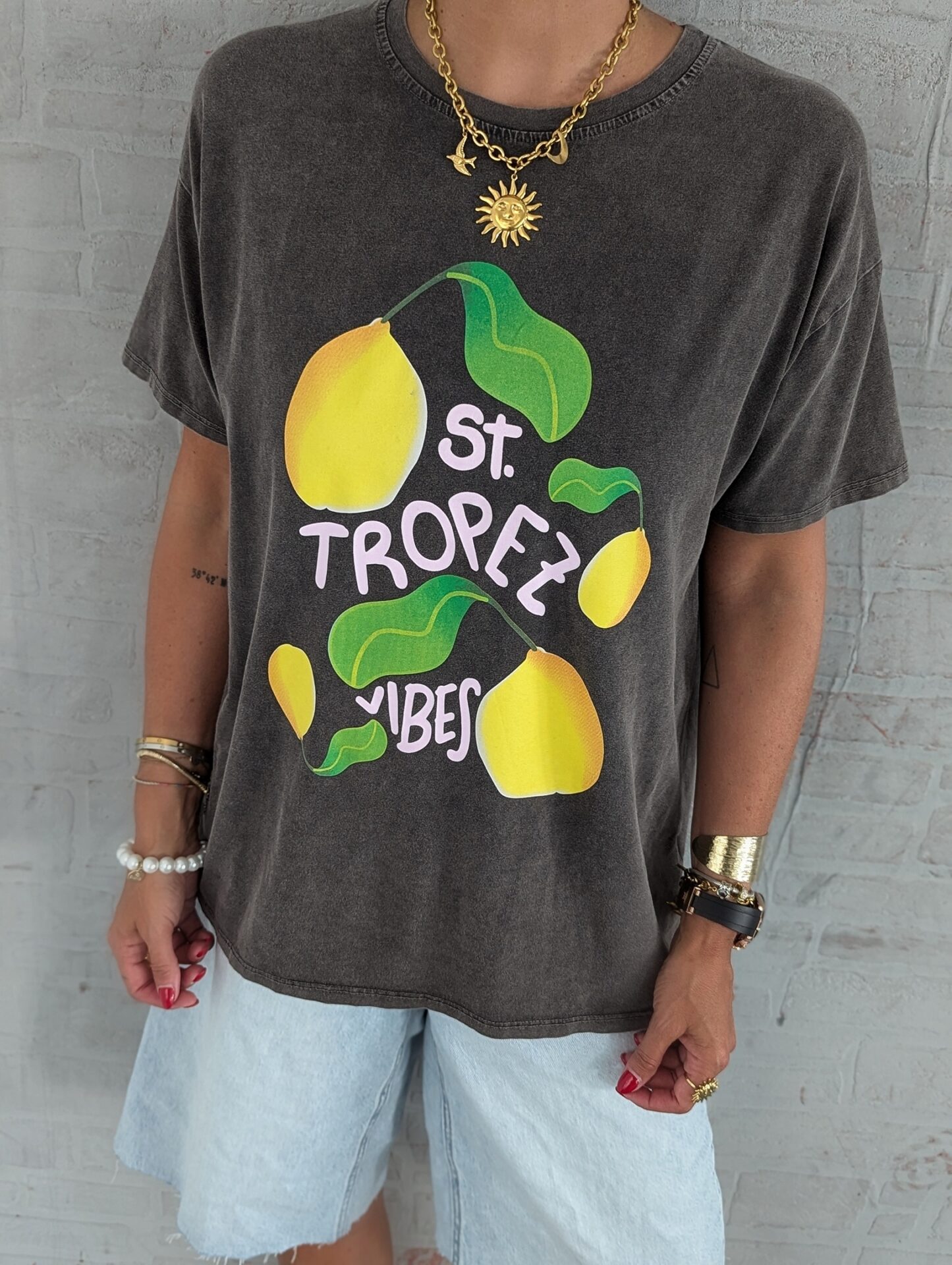 T-Shirt ST TROPEZ VIBES – versch. Farben- SALE