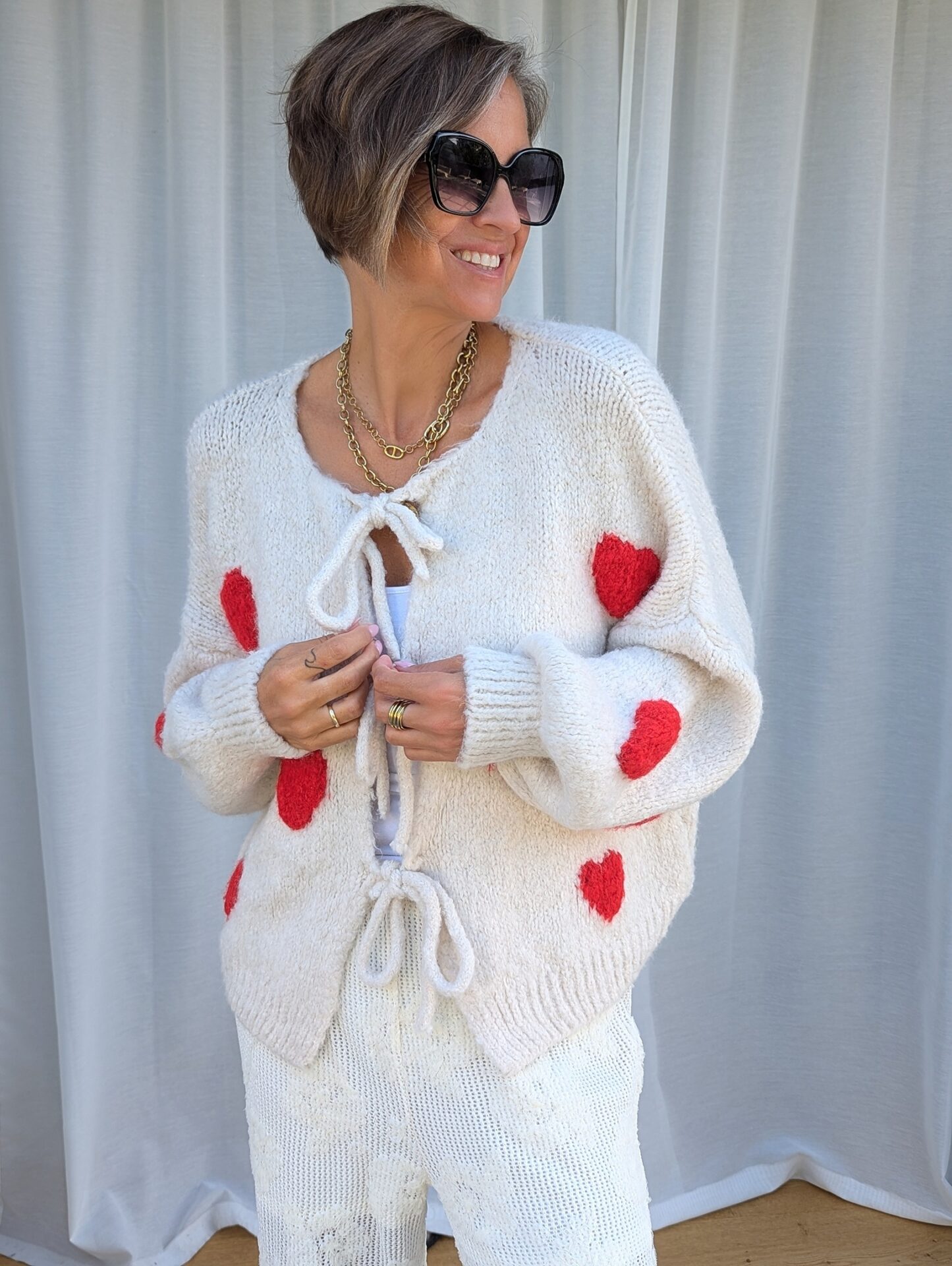 Cardigan HEART TO HEART- versch. Farben SALE