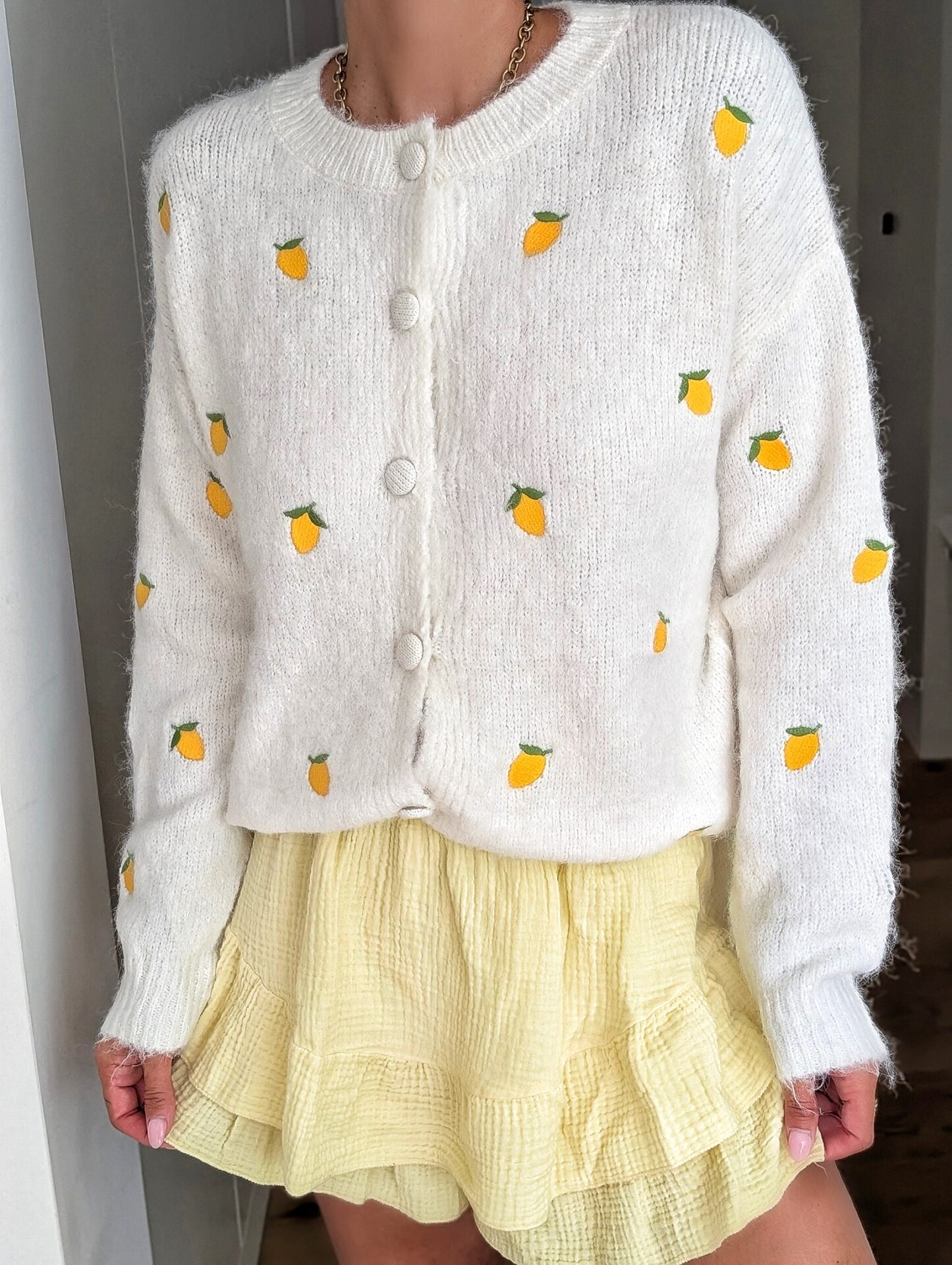 Cardigan CITRON