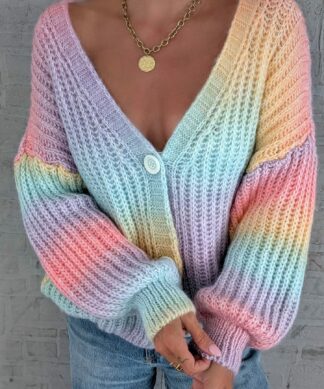 Cardigan RAINBOW PASTELL