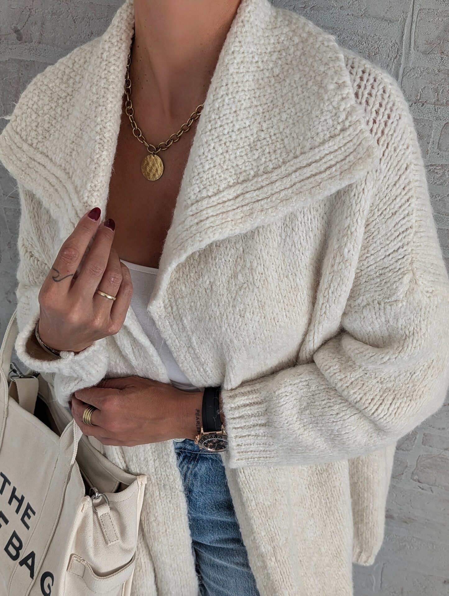 Cardigan LILLY – creme